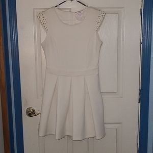 Off white Fit Flare Dress (lightly worn)
